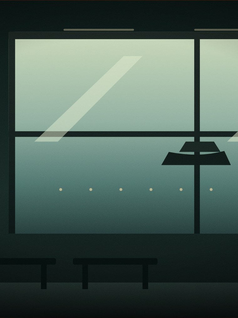 Departure Lounge poster artwork